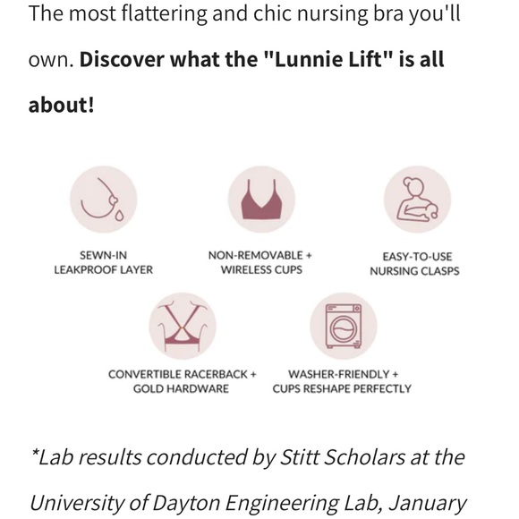 LUNNIE ALL-DAY LEAKPROOF NURSING BRA - Picture 10 of 11